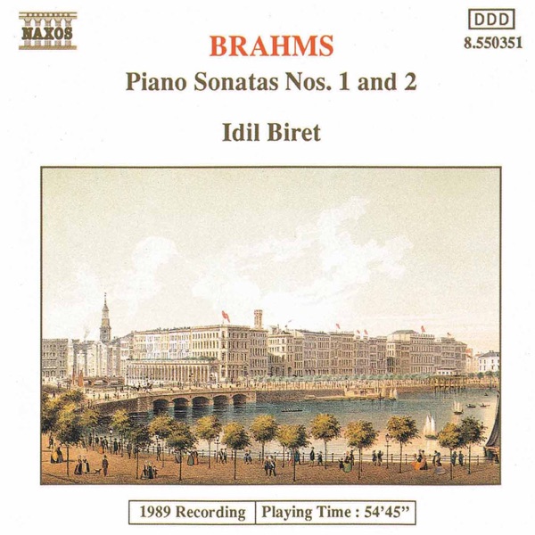 Brahms: Piano Sonatas Nos. 1 & 2 album cover