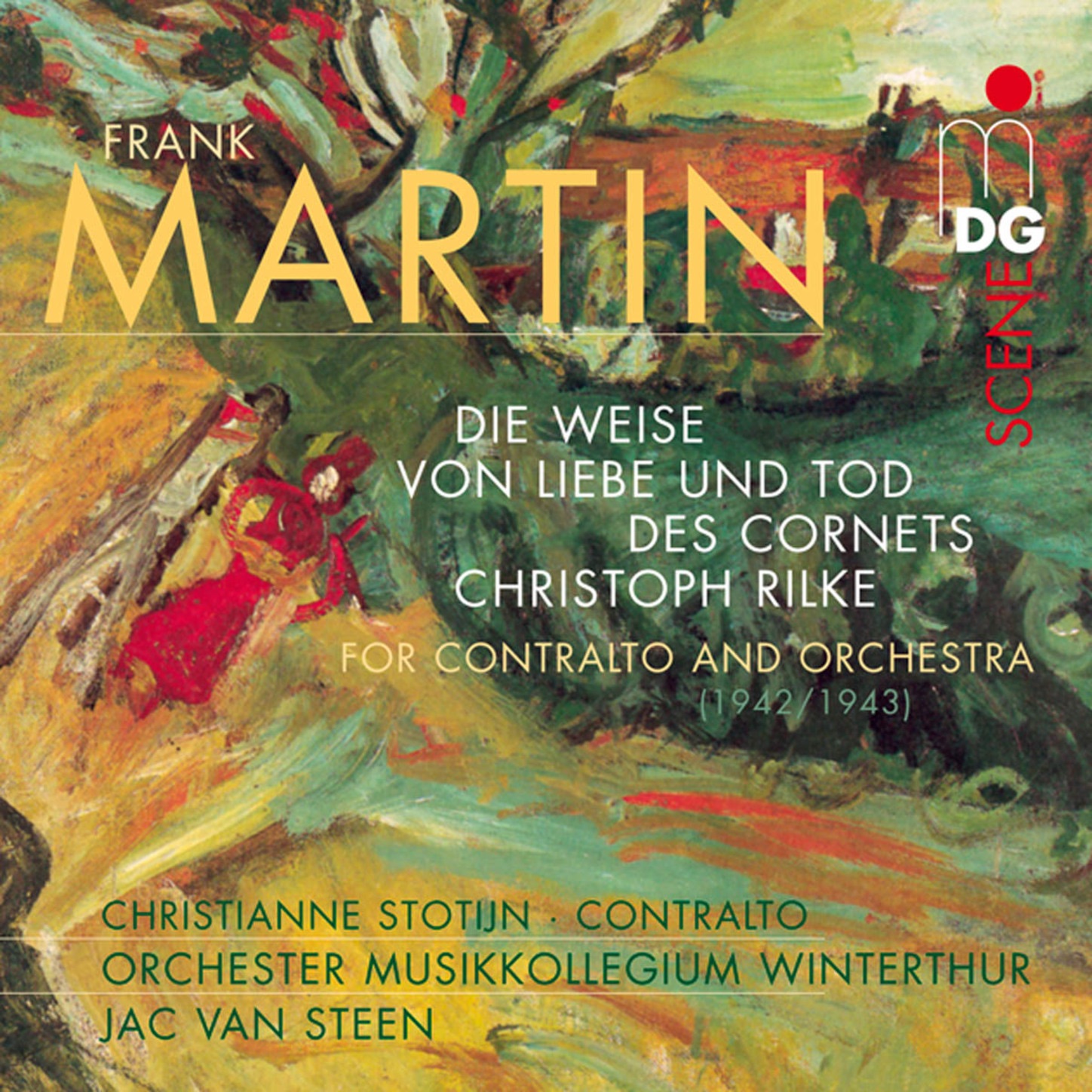 Martin: Die Weise von Liebe & Tod des Cornets Christoph Rilke album cover