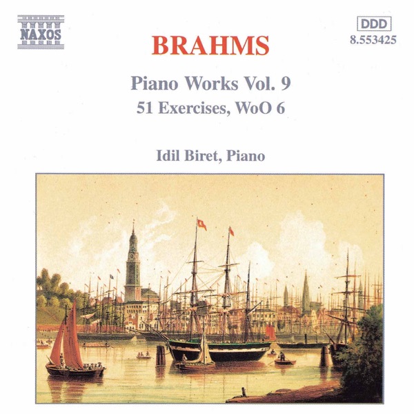 Brahms: 51 Exercises, Woo 6 album cover