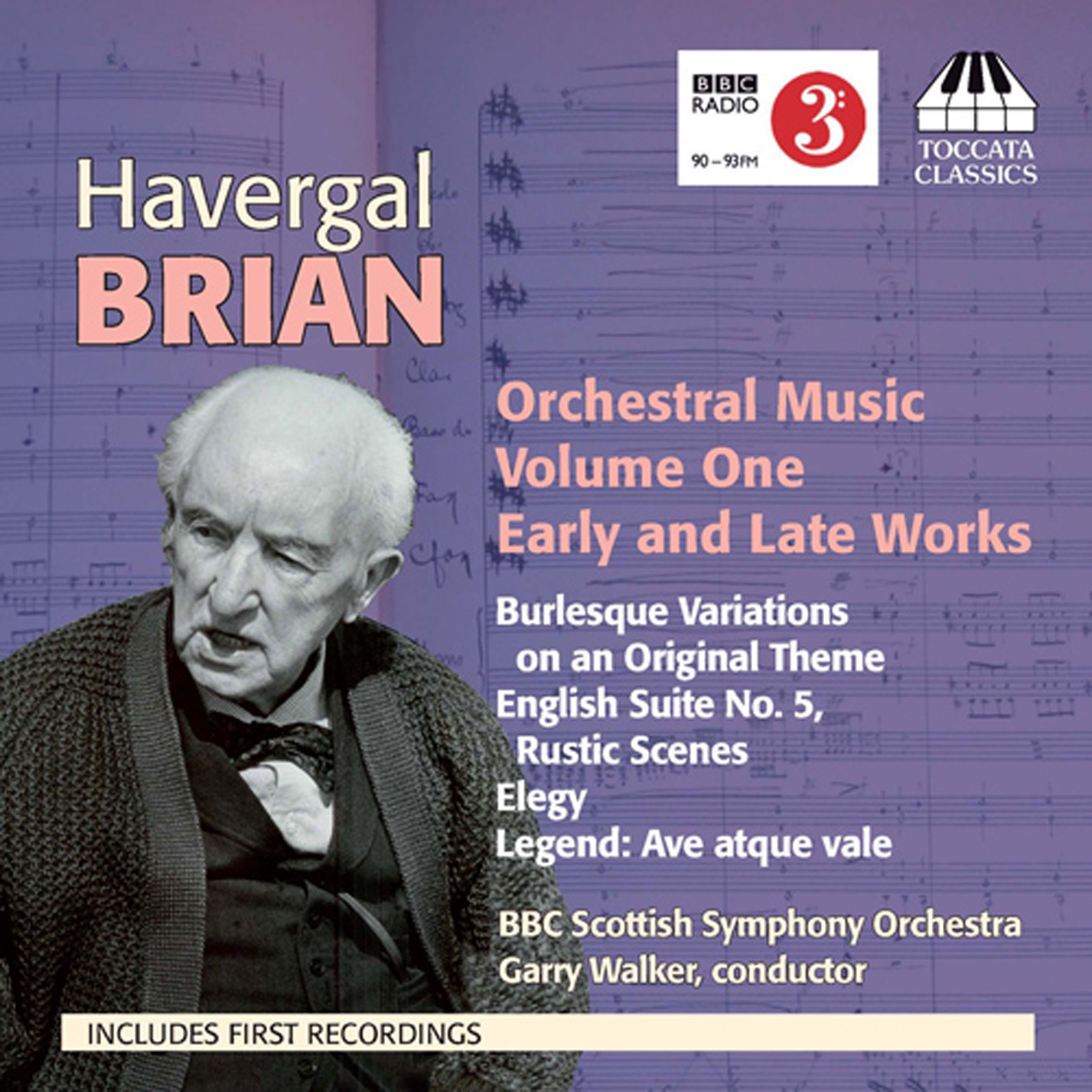 Brian: Orchestral Music, Vol. 1 album cover