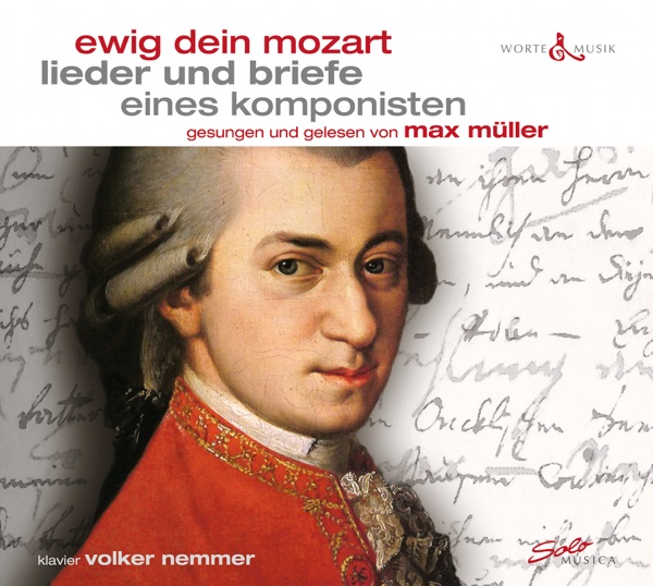 Ewig dein Mozart lieder und briefe eines komponisten album cover