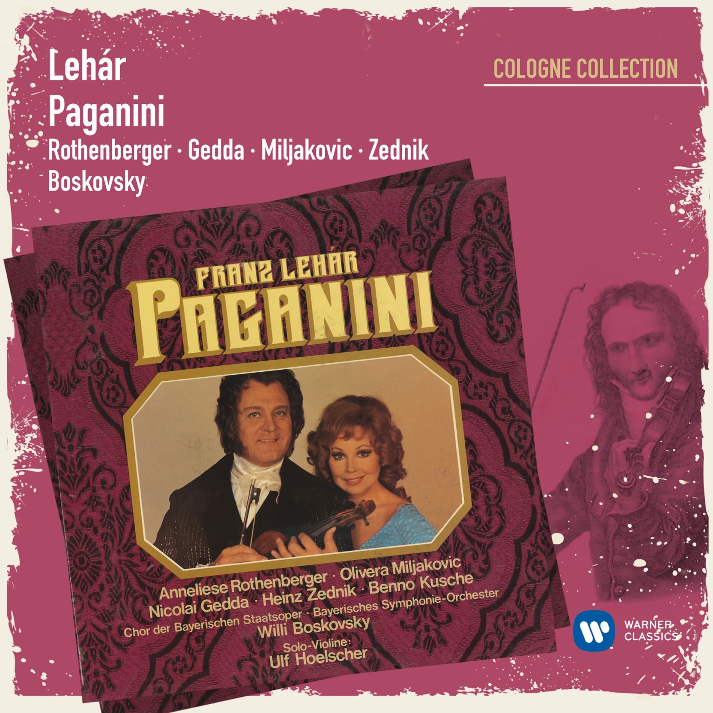 Lehár: Paganini (Cologne Collection) album cover