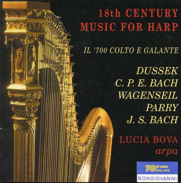 18th Century Music for Harp album cover