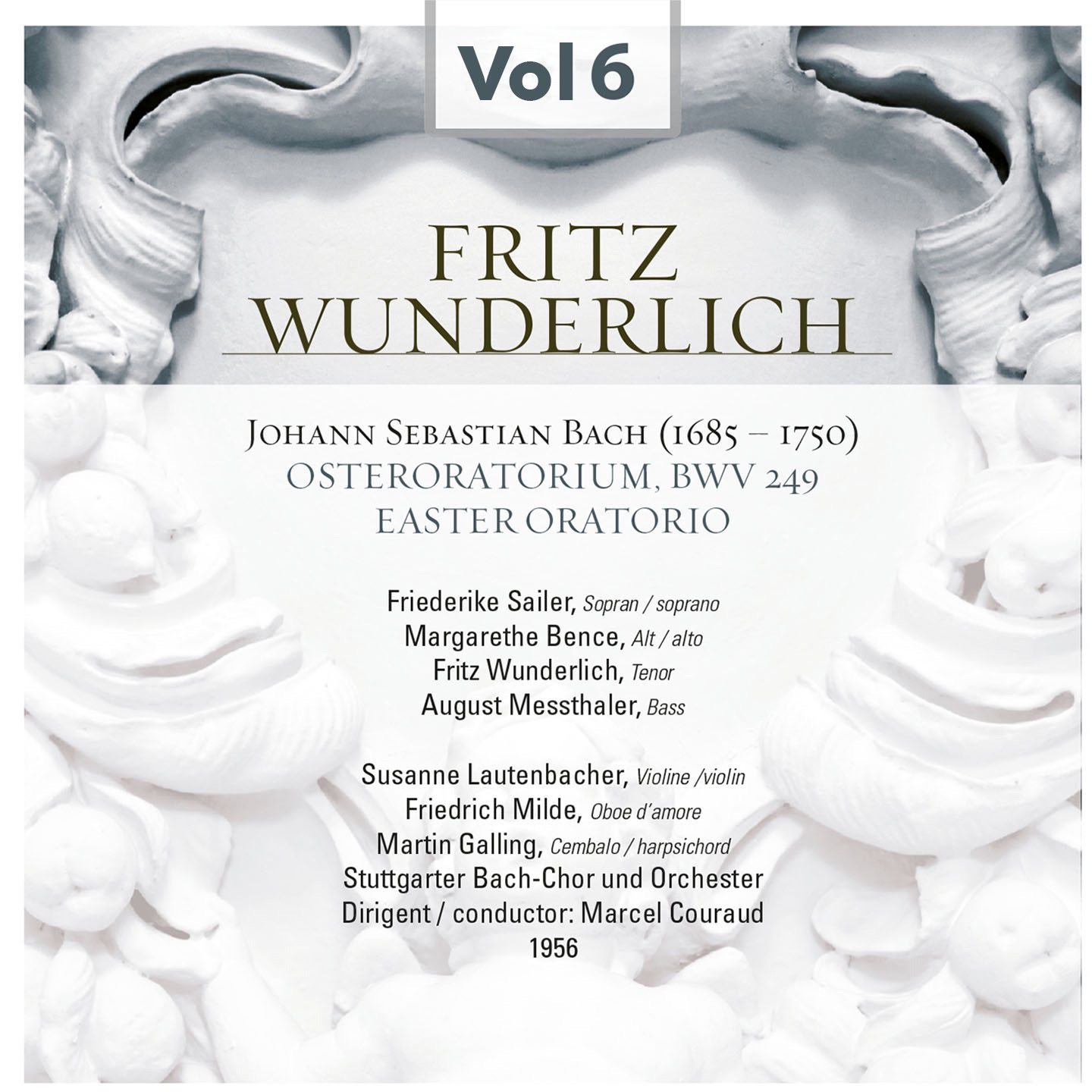 Fritz Wunderlich, Vol. 6 (1956) album cover