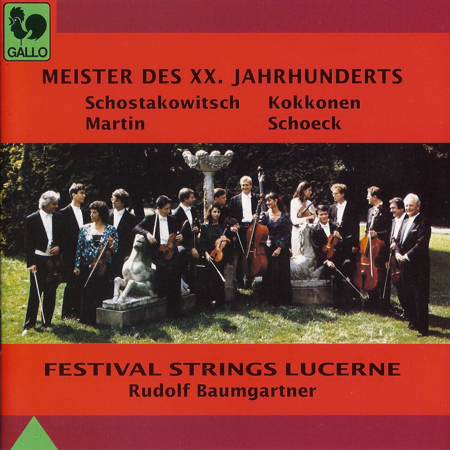 Shostakovich, Kokkonen, Martin, Schoeck: Meister des XX. Jahrhunderts album cover