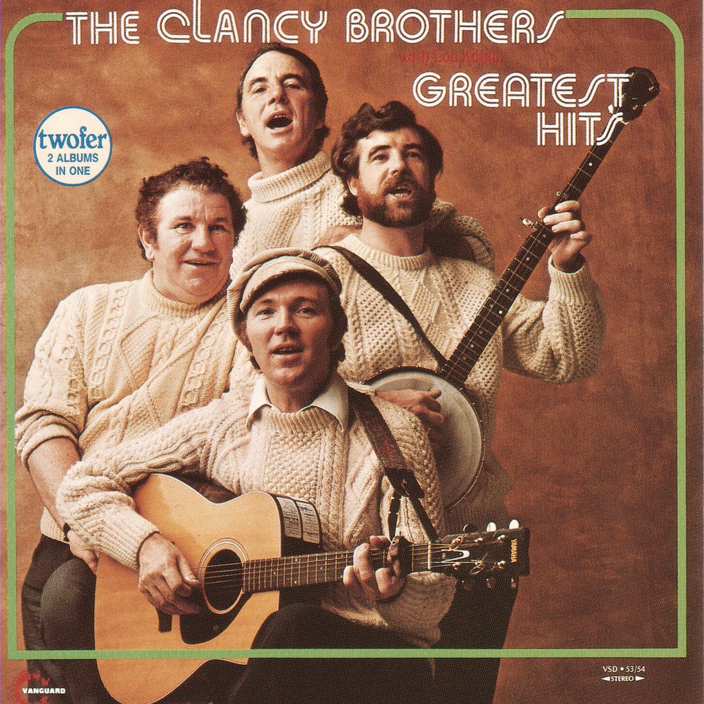 The Clancy Brothers Greatest Hits album cover