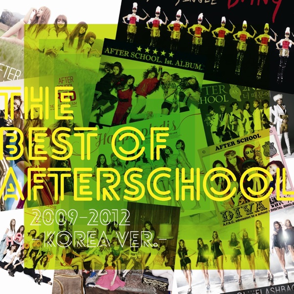 The Best of Afterschool 2009-2012 (Korea Ver.) album cover