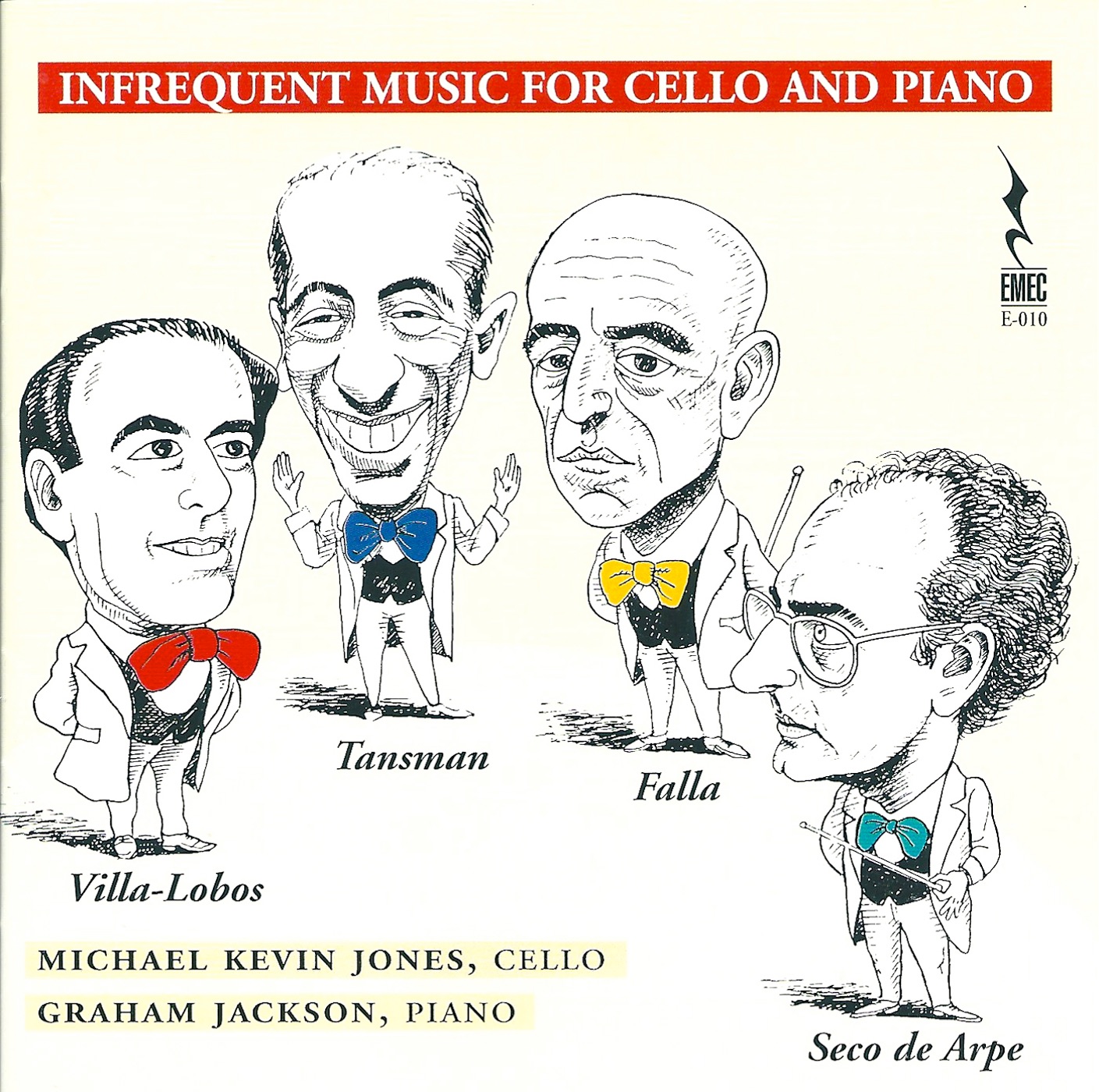 Infrequent Music for Cello and Piano album cover