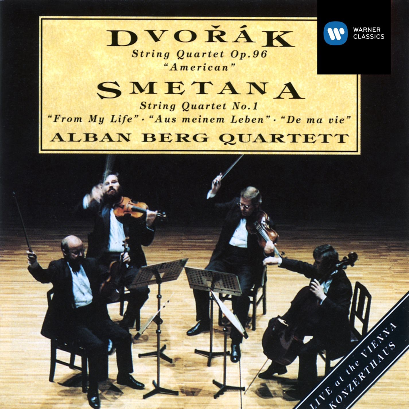 Dvorák & Smetana: String Quartets album cover