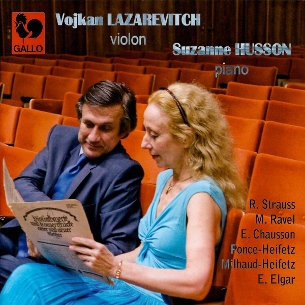 Strauss, Ravel, Chausson, Heifetz & Elgar: Violin & Piano Works album cover