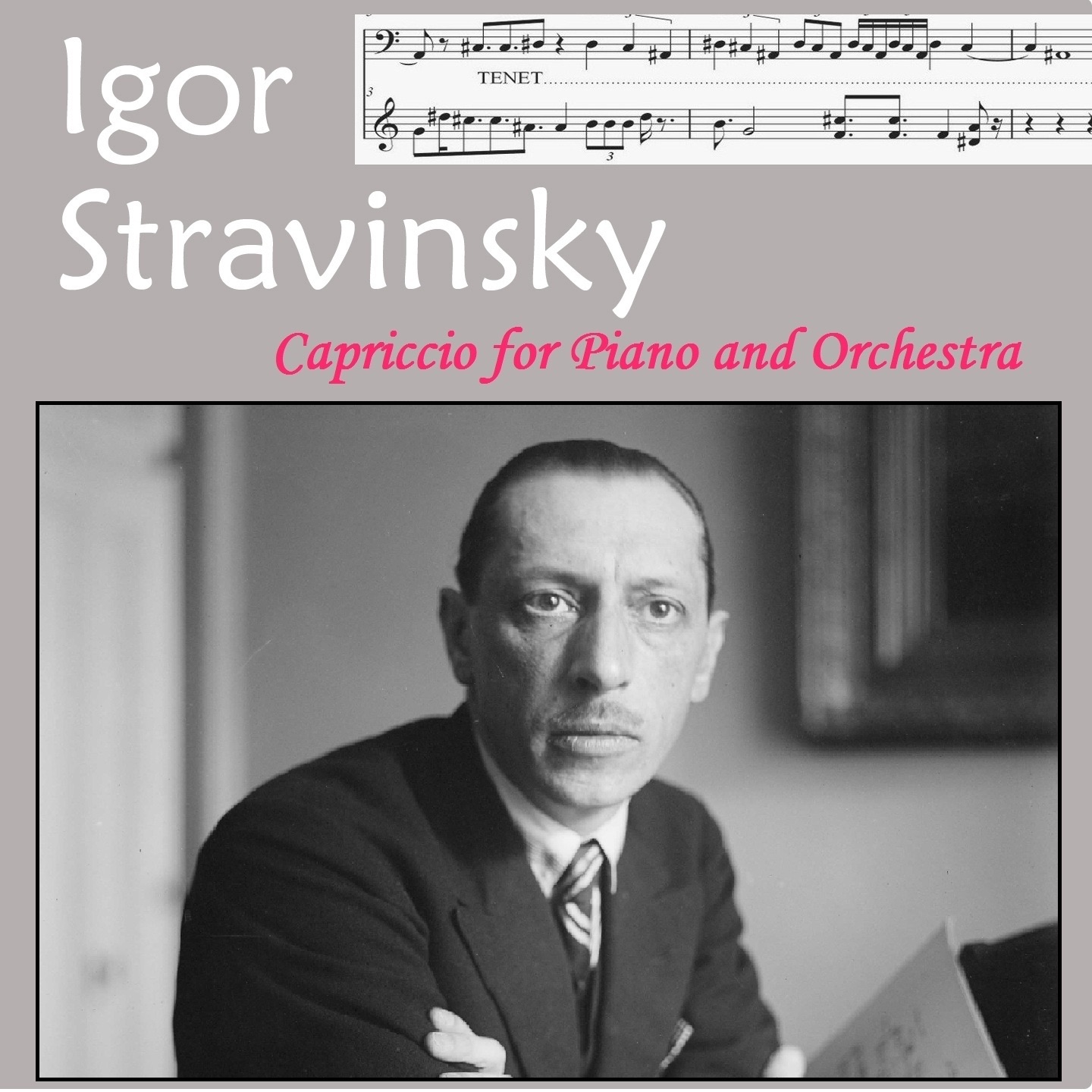 Stravinsky: Capriccio for Piano and Orchestra - Single album cover
