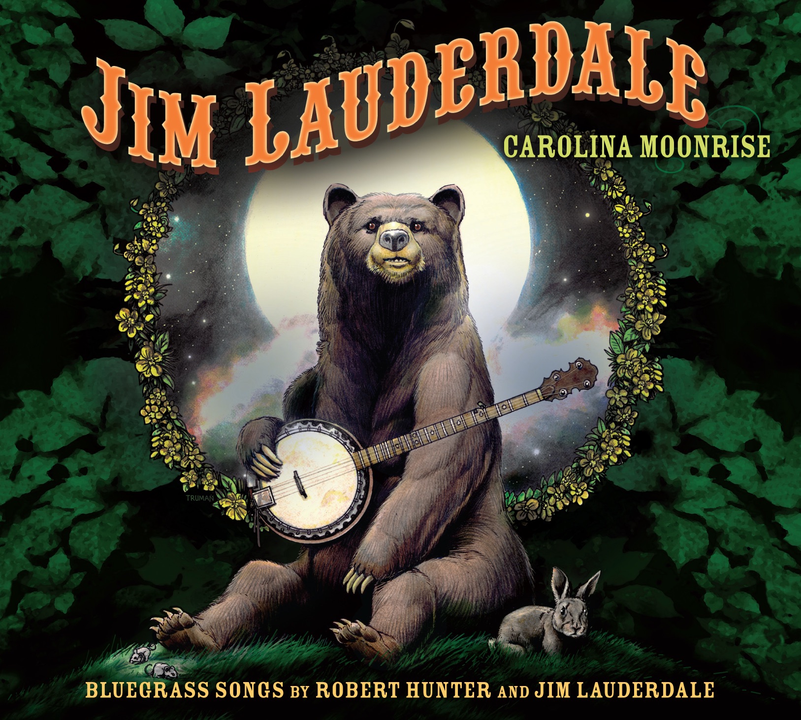 Carolina Moonrise: Bluegrass Songs By Robert Hunter and Jim Lauderdale album cover