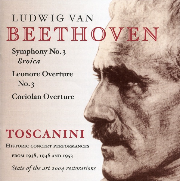Toscanini conducts Beethoven album cover
