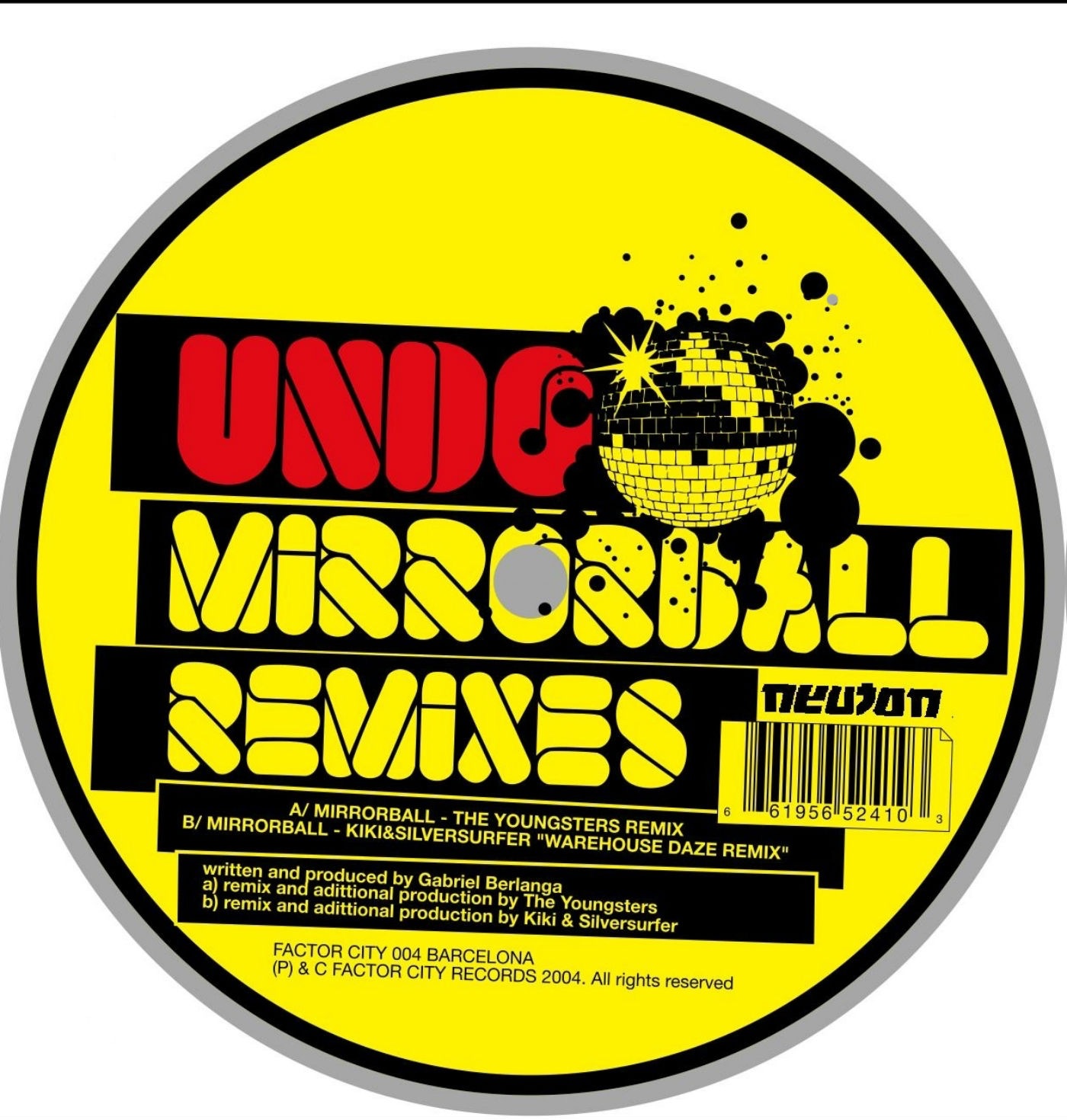 Mirrorball Remixes - Single album cover