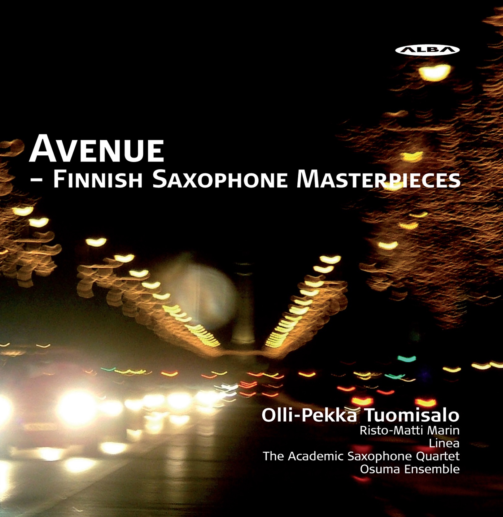 Avenue (Finnish Saxophone Masterpieces) album cover