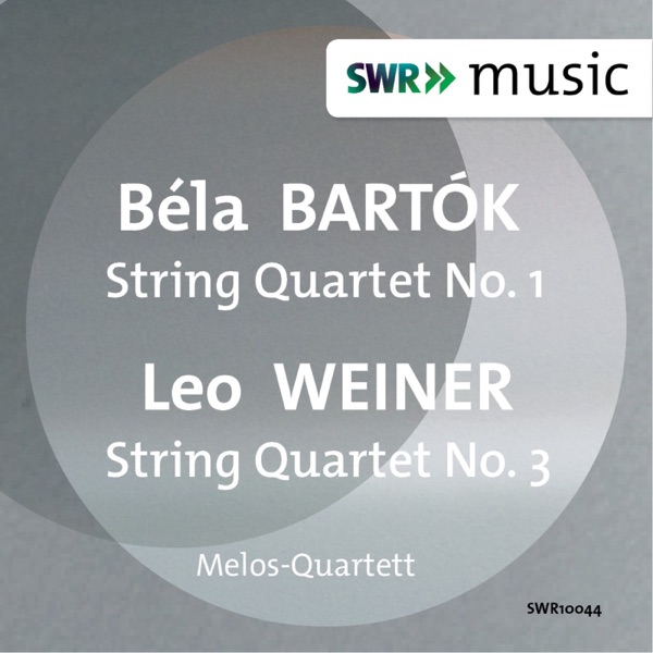 Bartók: String Quartet No. 1 - Weiner: String Quartet No. 3 album cover