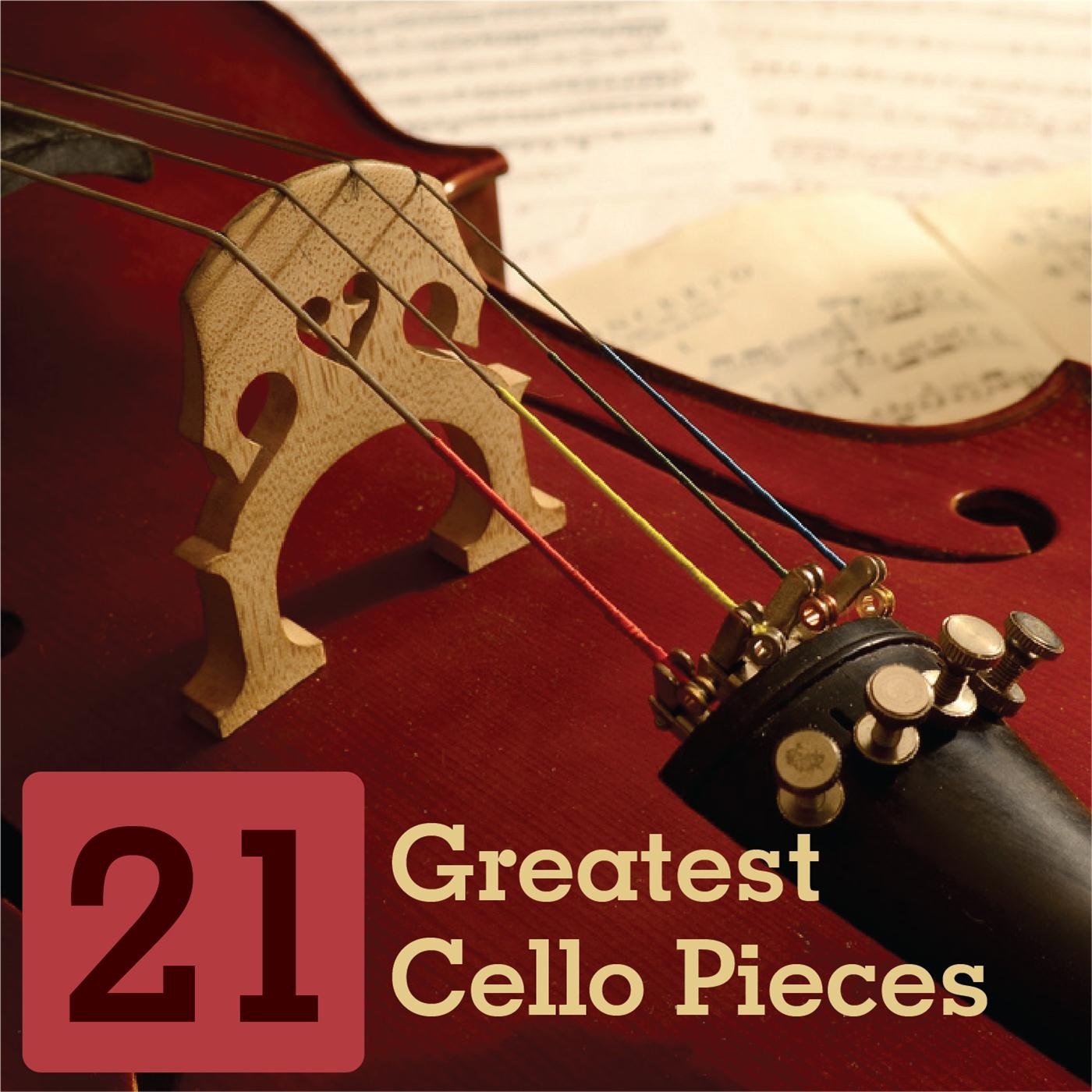 21 Greatest Cello Pieces album cover