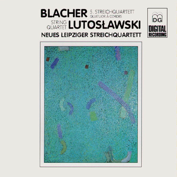 Blacher & Lutoslawski: String Quartets album cover