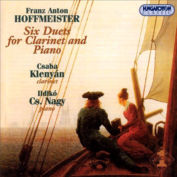 Hoffmeister: Six Duets for Clarinet and Piano (Hungaroton Classics) album cover