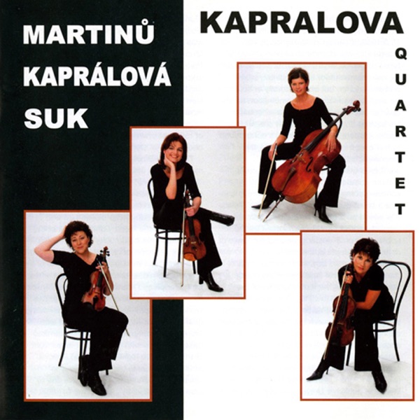 Martinů, Kaprálová & Suk: String Quartets album cover