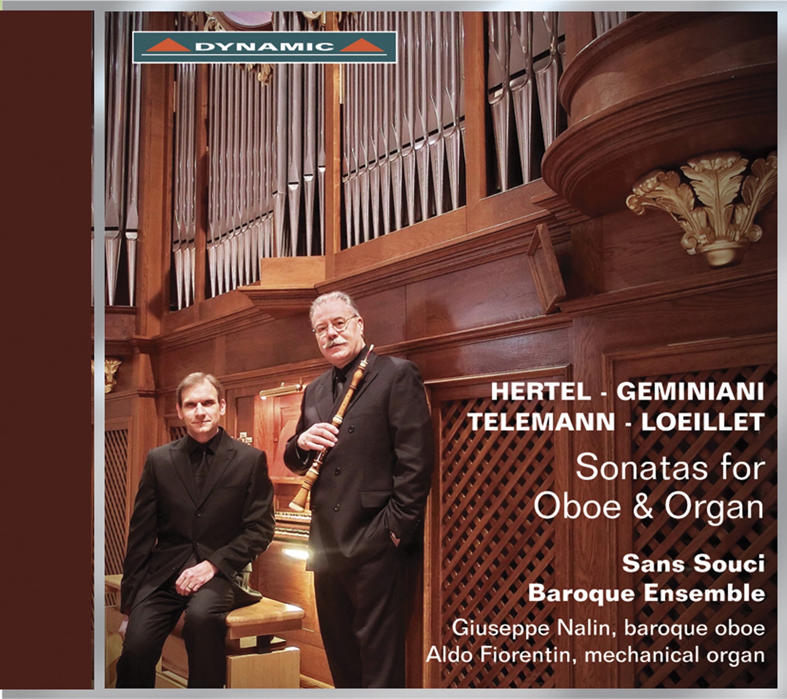 Sonatas for Oboe & Organ album cover