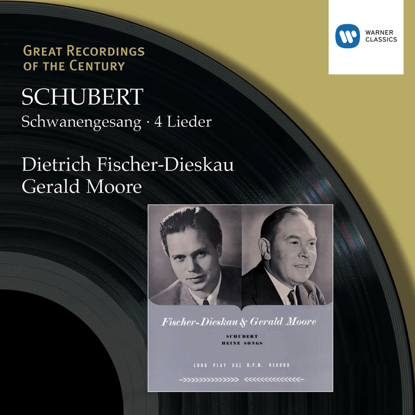 Great Recordings of the Century - Schubert: Schwanengesang album cover