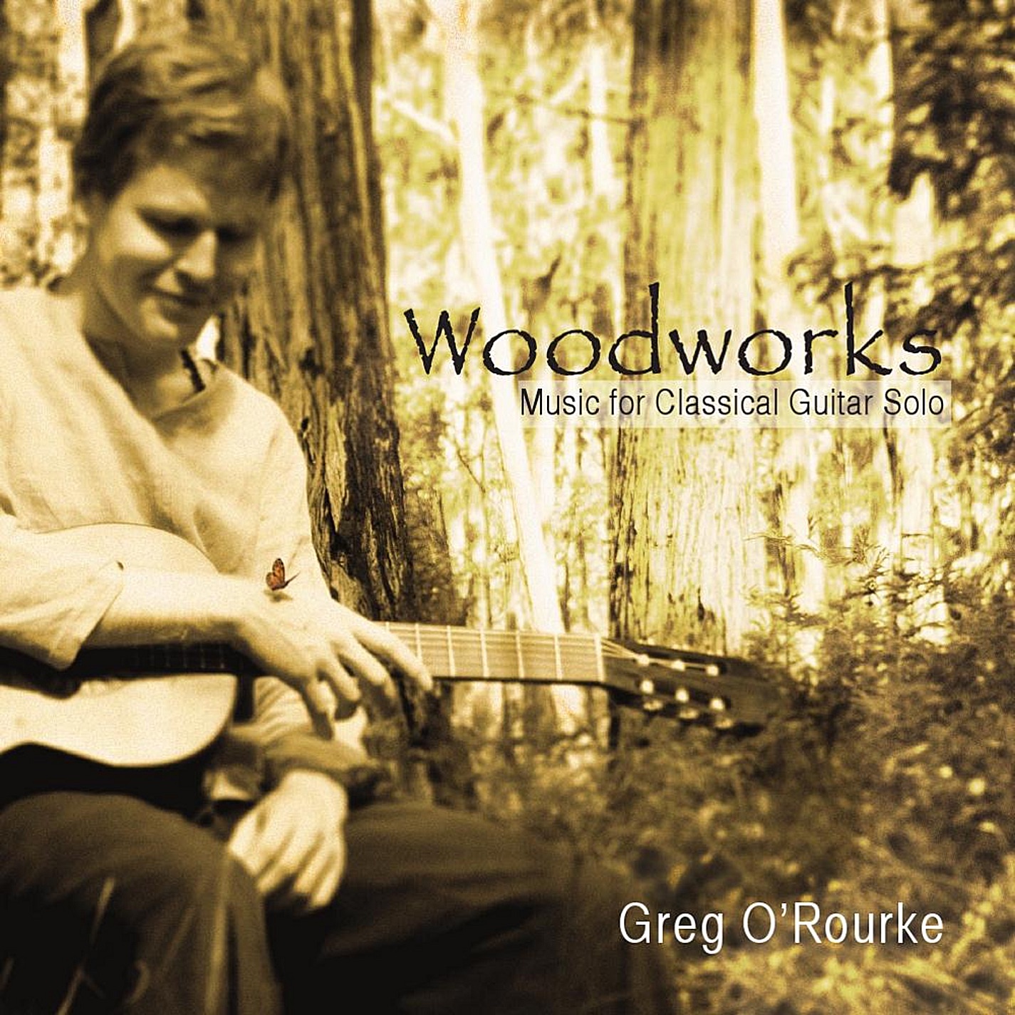 Woodworks - Music for Classical Guitar Solo album cover
