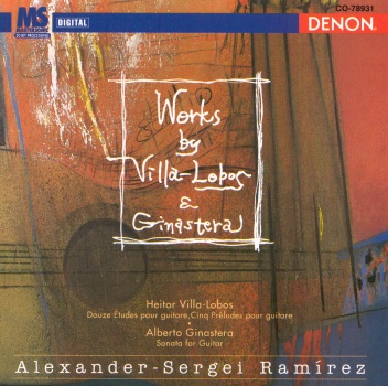 Villa-Lobos, Ginastera: Guitar Works album cover