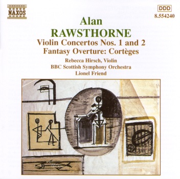 Rawsthorne: Violin Concertos Nos. 1 & 2 album cover