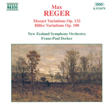 Reger: Variations and Fugues, Opp. 100 & 132 album cover