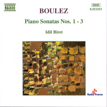 Boulez: Piano Sonatas Nos. 1, 2 & 3 album cover