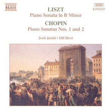 Liszt & Chopin: Piano Sonatas album cover