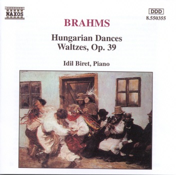 Brahms: Waltzes, Op. 39 & Hungarian Dances, WoO 1 album cover