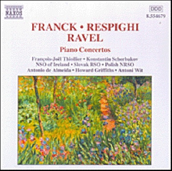 Franck, Ravel & Respighi: Piano Concertos album cover