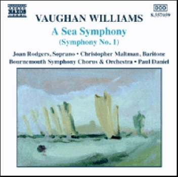 Vaughan Williams: Symphony No. 1, "A Sea Symphony" album cover