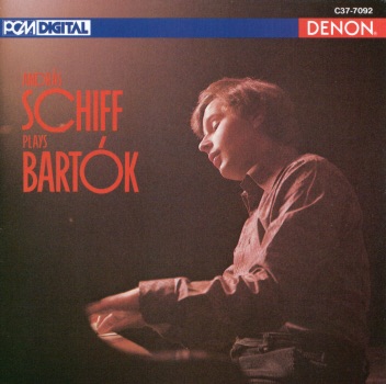 Schiff Plays Bartok album cover