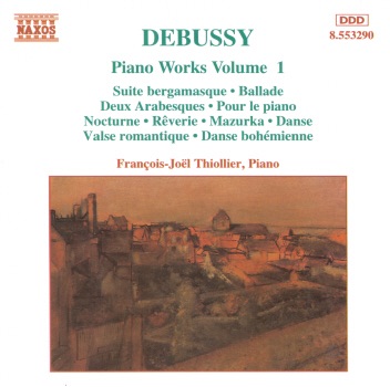 Debussy: Piano Works Vol. 1 album cover