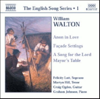 The English Song Series, Vol. 1: William Walton album cover