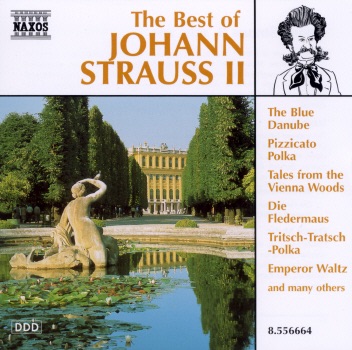 The Best of Johann Strauss, Jr. album cover