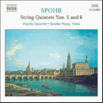 Spohr: String Quintets Nos. 5 & 6 album cover