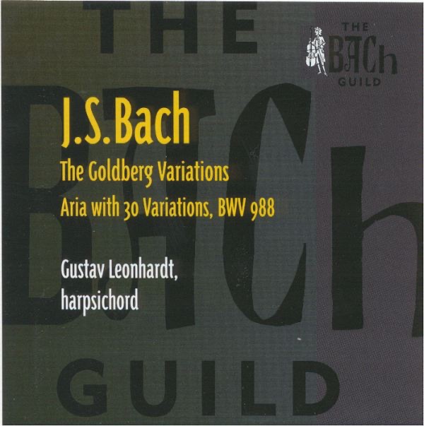 Bach: The Goldberg Variations, BWV988 album cover