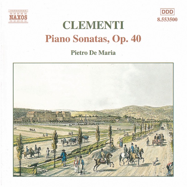 Clementi: Piano Sonatas, Op. 40 album cover