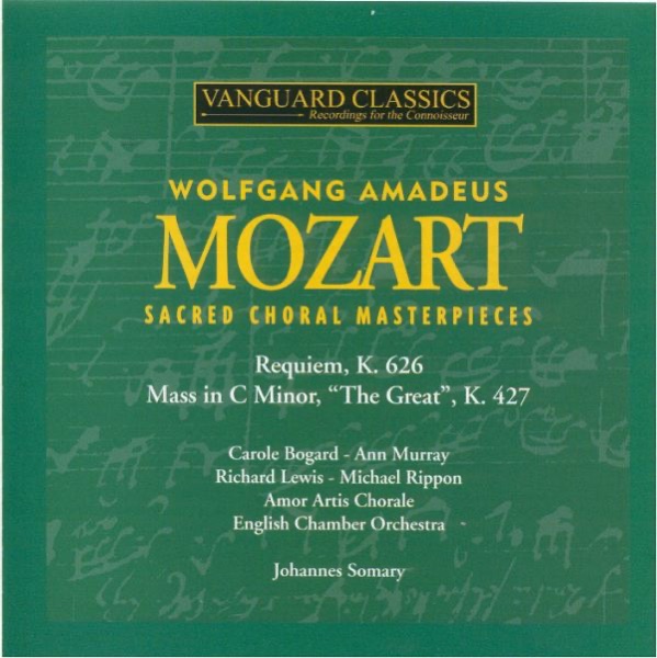 Mozart: Sacred Choral Masterpieces album cover