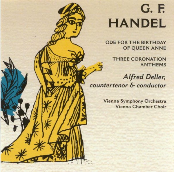 Handel: Ode for the Birthday of Queen Anne & Three Coronation Anthems album cover