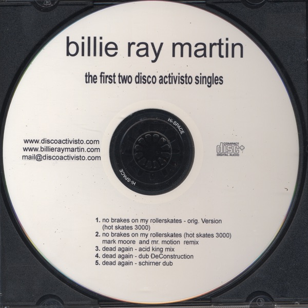 Disco Activisto - The First Two Singles album cover