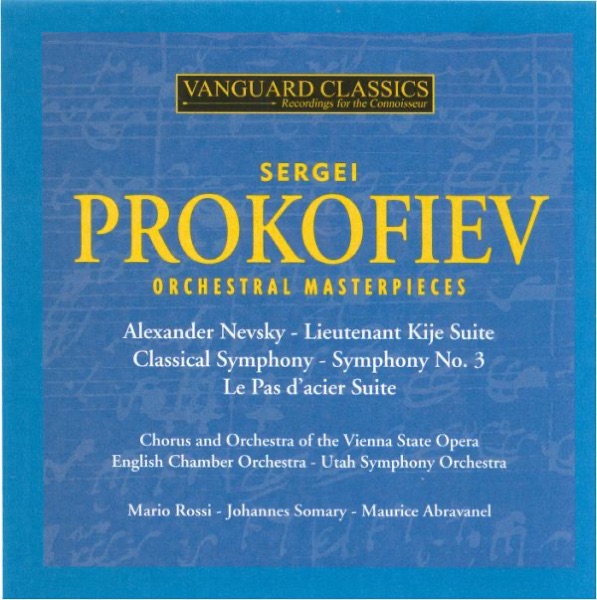 Prokofiev: Orchestral Masterpieces album cover