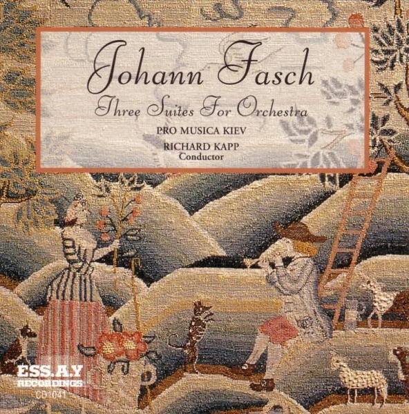Fasch: Three Suites for Orchestra album cover