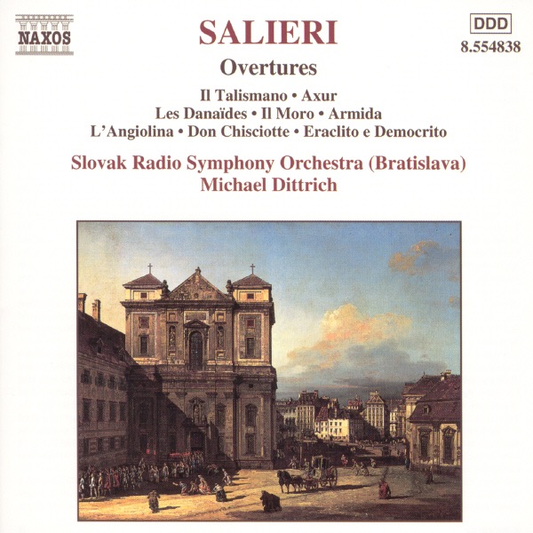 Salieri: Overtures album cover