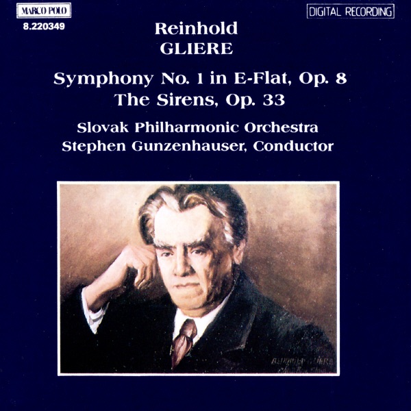 Glière: Symphony No. 1, The Sirens album cover