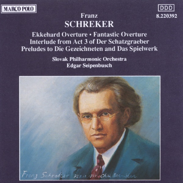Schreker: Overtures album cover